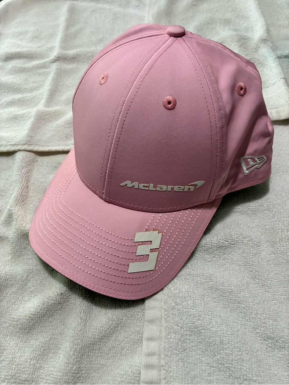 McLaren F1 Daniel Ricciardo Pink New Era SnapBack hat